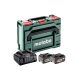 Metabo Li-Power akkumulátor csomag 18V 2x5,2Ah töltővel Metabox kofferben