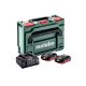 Metabo LiHD akkumulátor csomag 18V 2x4,0Ah töltővel Metabox kofferben