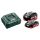 Metabo akku+töltő szett basic set LiHD 4,0Ah+5,5Ah