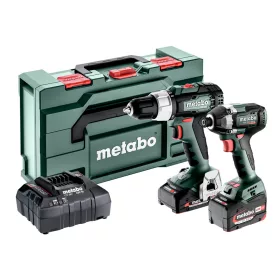   Metabo akkus gépszett SSD 18 LT 200 BL és BS 18 L 18V 1x2,0Ah és 1x 4,0Ah Metabox kofferben