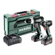 Metabo akkus gépszett SSD 18 LT 200 BL és BS 18 L 18V 1x2,0Ah és 1x 4,0Ah Metabox kofferben