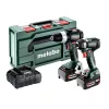 Metabo akkus gépszett 18V BSLTBL+SSD200LTBL 2x5,2Ah Metabox kofferben