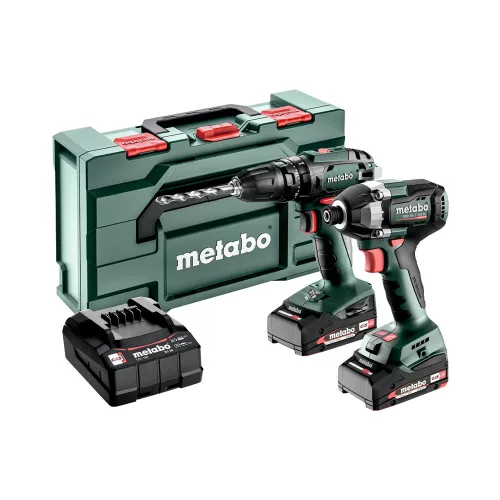 Metabo akkus gépszett 2.8.5 SSD 18 LT 200 BL + SB 18 18V 2x2,0Ah Metabox kofferben