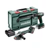Metabo akkus gépszett 18V BS18+W18 4,0Ah 2,0Ah Metabox kofferben