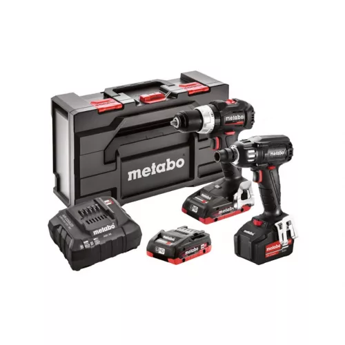Metabo akkus gépszett 18V BLSESBLT+SSWLTX Metabox kofferben