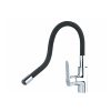 Extol mosogató csaptelep  hajlékony szilikon kifolyó csővel, 35mm, fekete