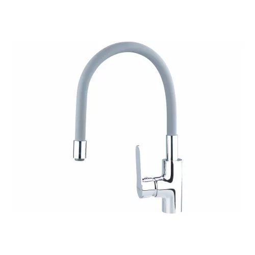 Extol Baletto mosogató csaptelep  hajlékony szilikon kifolyó csővel, 35mm, szürke