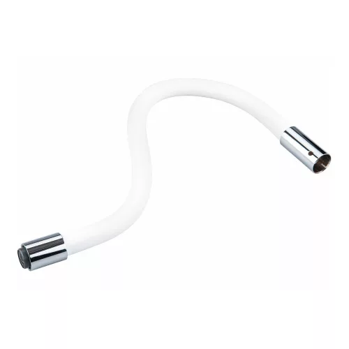 Extol Baletto fehér kifolyócső, a 8112X mosogató csaptelepekhez