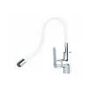 Extol Baletto mosogató csaptelep  hajlékony szilikon kifolyó csővel, 35mm, fehér