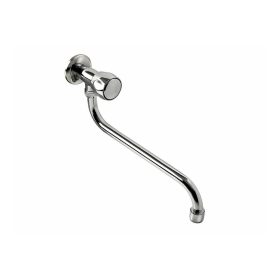   Extol Baletto mosdó csaptelep hidegvízhez, kerámia szelep, króm, 25cm hosszú csőr