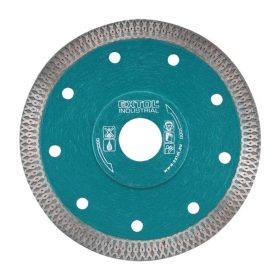   Extol Industrial Turbo ipari gyémántvágó tárcsa 125x22,2mm (száraz-vizes)