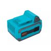 Extol Industrial tartalék akku 40V, Li-ion, 2500mAh; a 8795600, 8795601, 8795610, 8795611 gépekhez