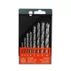Extol Premium fafúró készlet 8 részes 3-10mm