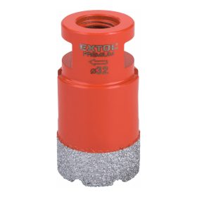   Extol Premium körkivágó csempére, gyémánt vágóél 32mm × M14, sarokcsiszolóba fogható