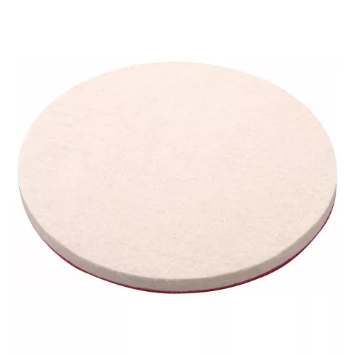 Extol Premium polírkorong, fehér, báránybőr (gyapjú); 150 mm, 7 mm vastag, tépőzáras