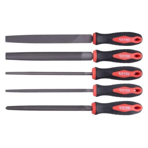 Extol Premium fémreszelő 200mm, T12 acél, 5db/cs