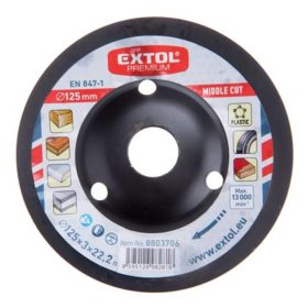 Extol Premium faforgácsoló korong 125×22,2mm