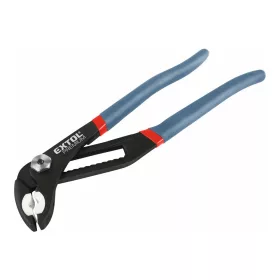   Extol Premium vízpumpafogó műanyag betéttel, szivacsos nyél, 260mm, CV., fekete, csaptelephez