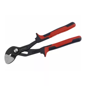   Extol Premium vízpumpa fogó, 250mm, egyenes pofák, CrV50, max nyitás 36 mm, TPR nyél, akasztós pa