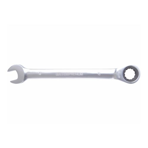 Extol Premium racsnis csillag-villás kulcs 16mm C.V. 72 foggal, 1 irányú forgás;