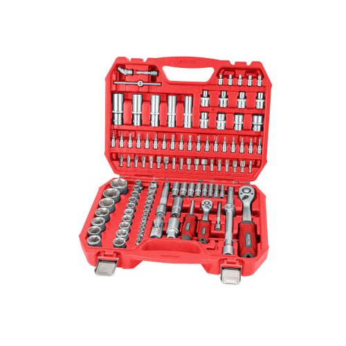 Extol Premium bit- és dugókulcs készlet 110 részes