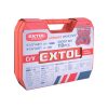 Extol Premium bit- és dugókulcs készlet 110 részes