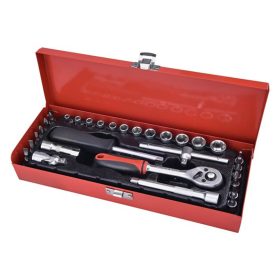   Extol Premium dugókulcs készlet 1/4" 30 részes 4-14mm