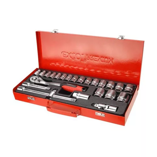 Extol Premium dugókulcs készlet 1/2" 24 részes 10-32mm