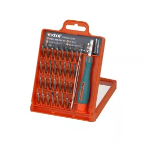 Extol Premium bitkészlet csavarhúzó adapterrel 32 részes