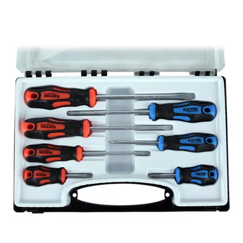 Extol Premium mágneses csavarhúzó készlet CV 7 részes