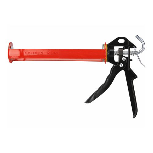 Extol Premium kinyomópisztoly, fém, 225 mm, 360°-ban körbeforgatható fém tubustartóval