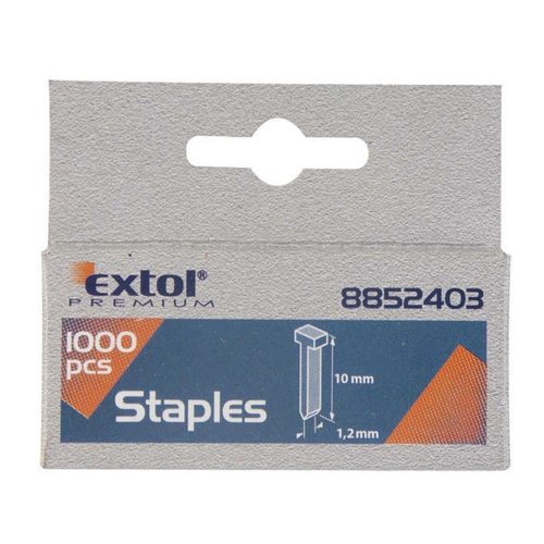 Extol Premium tűzőgépszeg fejjel 12mm 1000db