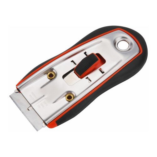 Extol Premium üvegtisztító kaparó, rozsdamentes acél test, műanyag borítás (ABS+TPR), multifunkciós