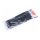 Extol Premium kábelkötegelő 7,2×300 mm 100db, többször használható (oldható) fekete nylon; UV-, s