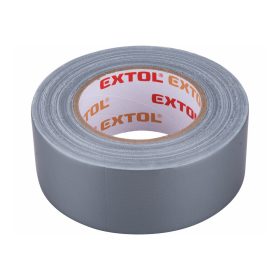   Extol Premium ragasztószalag textiles, szürke, 50mm×50m (hobby szalag / duckt tape)