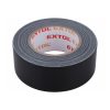 Extol Premium ragasztószalag textiles, fekete, 50mm×50m (hobby szalag / duckt tape)