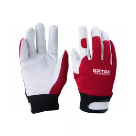   Extol Premium kesztyű, kombinált, sertésbőr tenyérrész,/ SPANDEX kézhát,  10