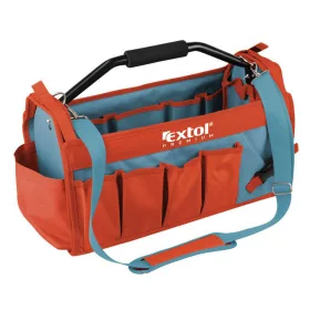   Extol Premium acélcső vázas szerszámos táska 31 zsebes 49x23x28cm