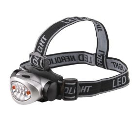   Extol Premium billenthető fejlámpa vízálló 8+2 led 4 állású