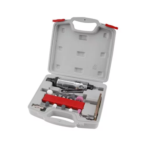 Extol Premium levegős egyenescsiszoló, furatköszörű készlet 16 részes