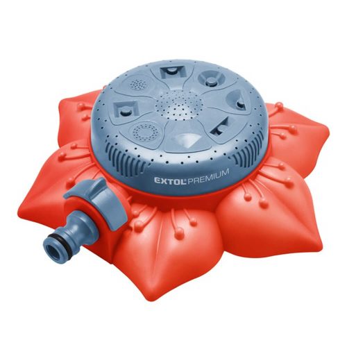 Extol Premium virág alakú 8 funkciós műanyag locsoló