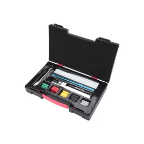   Extol Premium akkus melegragasztó toll, 4V 2,0Ah, tartozékkészlettel, szerszámdobozban