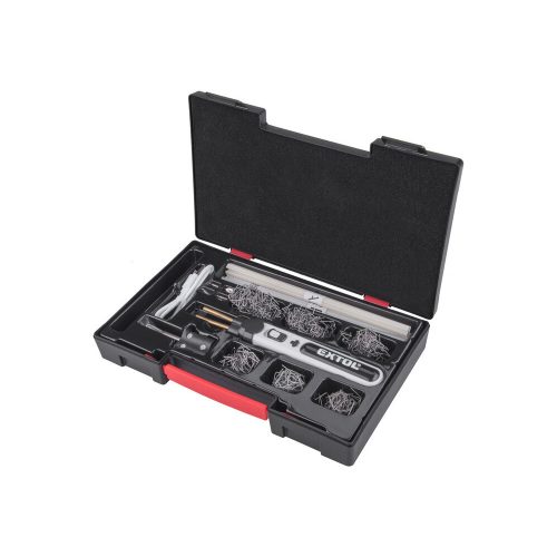 Extol Premium akkus műanyag hegesztő- és kapcsozógép, 4V 2,0 Ah