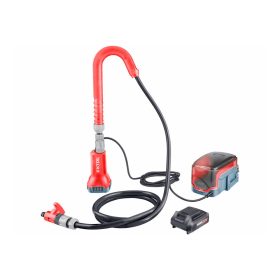   Extol Premium akkus esővíz (hordóürítő) szivattyú, kivezetőcsővel, Share20V, 80W, szállító telj: