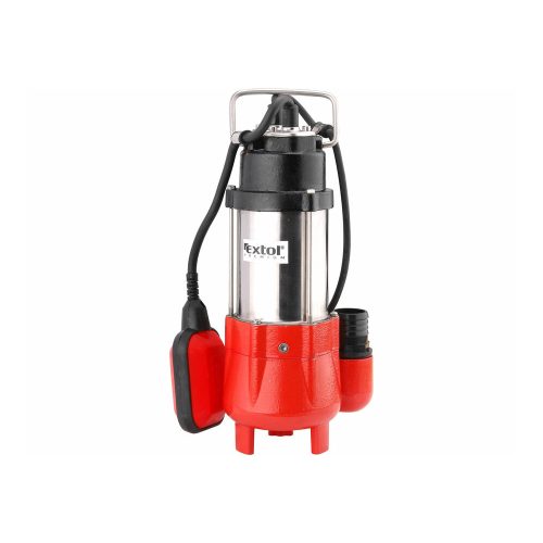 Extol Premium szennyvíz búvárszivattyú, úszókapcsolóval, 250W, SP250F, szállító teljesítmény: 9m3