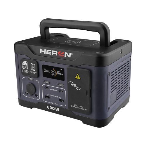 Heron hordozható áramforrás  , 600W, 512 Wh