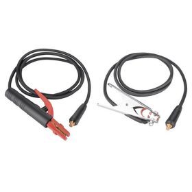   Extol hegesztő kábelpár, földelőkábel csipesszel+munkakábel elektródafogóval, 120A, 3m