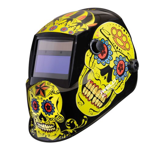 Iweld hegesztő fejpajzs, Nored eye 3, virág koponya