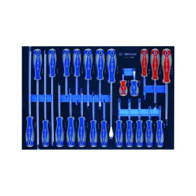   King Tony csavarhúzó készlet (EVA tálcás) 24 részes (9-31124MRV)