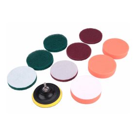   Extol 10 részes dörzsölő/csiszoló/polírozó készlet 1/4"x25mm